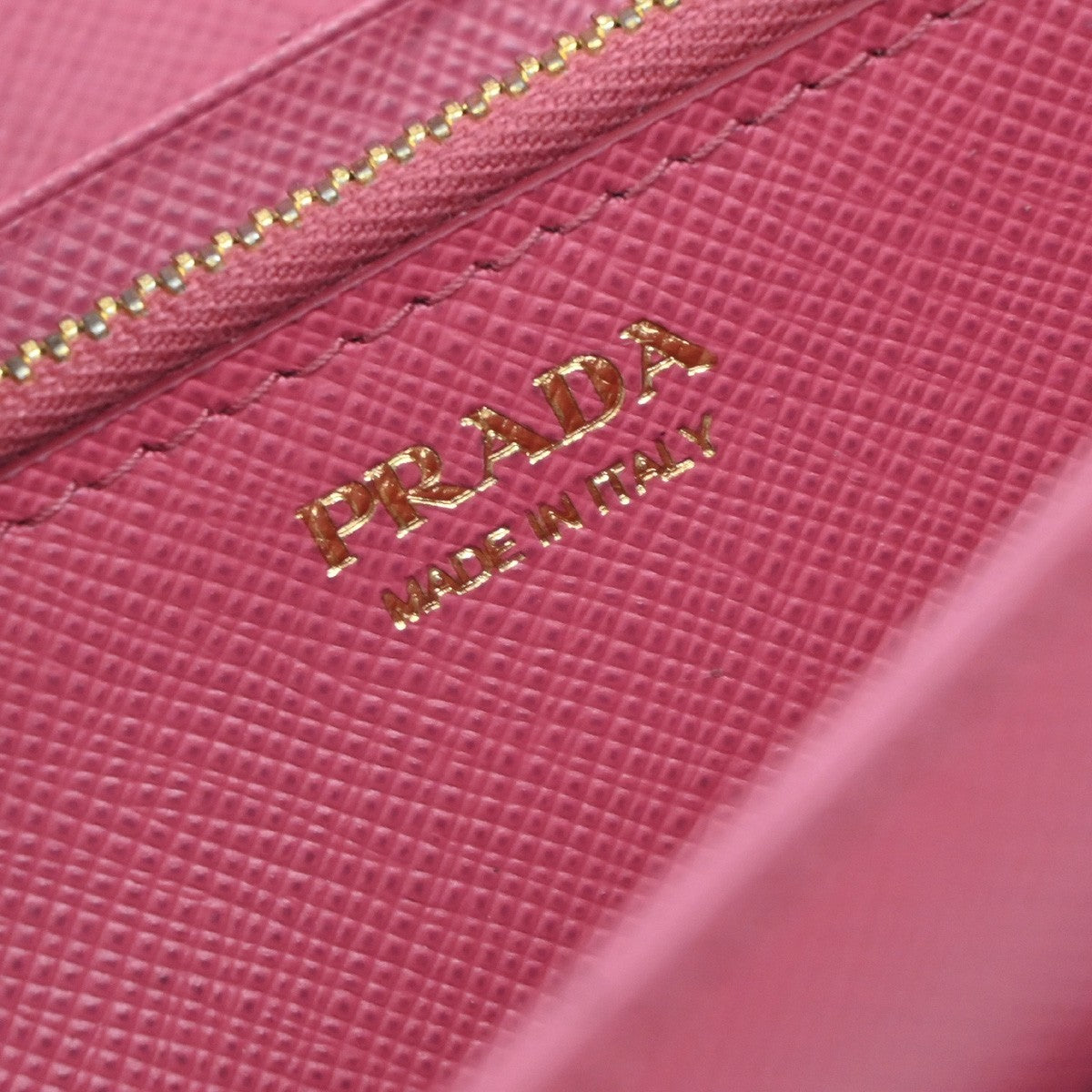 Prada Flap Wallet with Card Holder Saffiano Leather