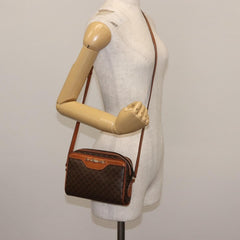 Celine Macadam Shoulder Bag PVC Leather