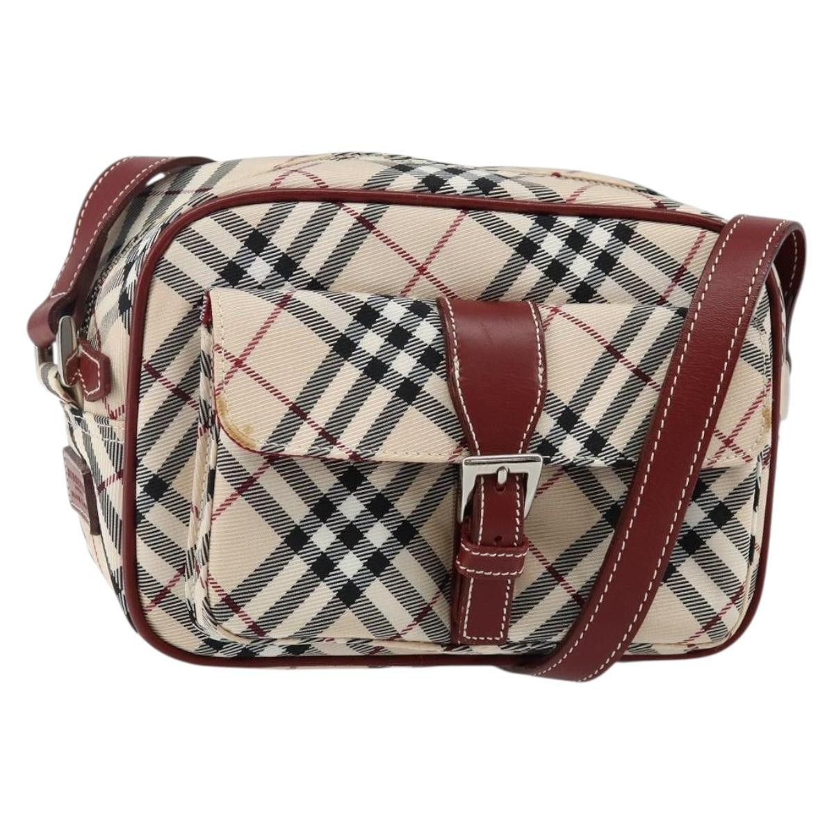 Burberry Nova Check Blue Label Canvas