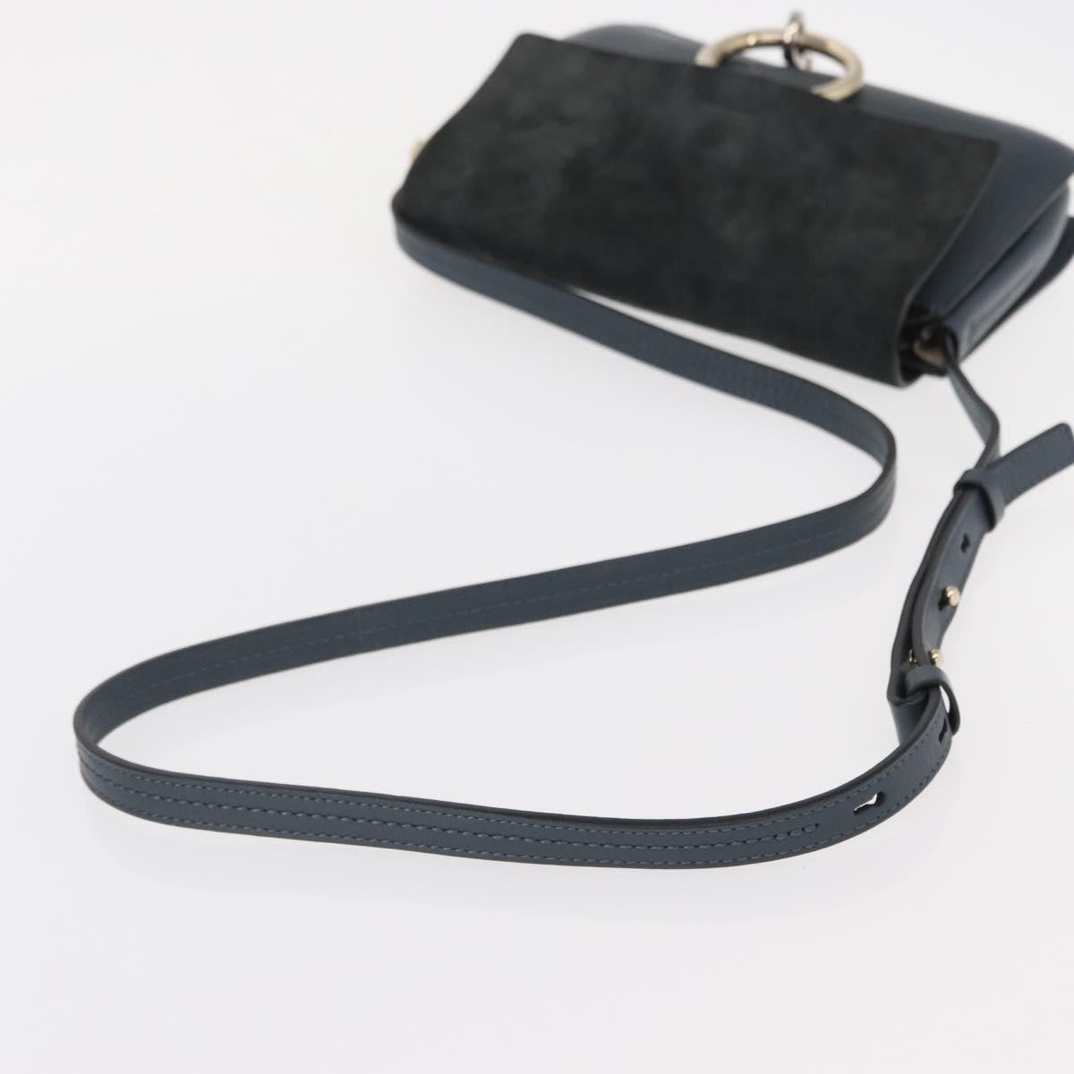 Chloe Faye Shoulder Bag Leather and Suede