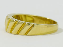 Christian Dior CD ring Yellow Gold and Diamond