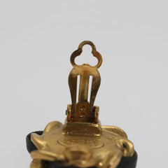 Chanel Vintage CC Clip-On Earrings Metal