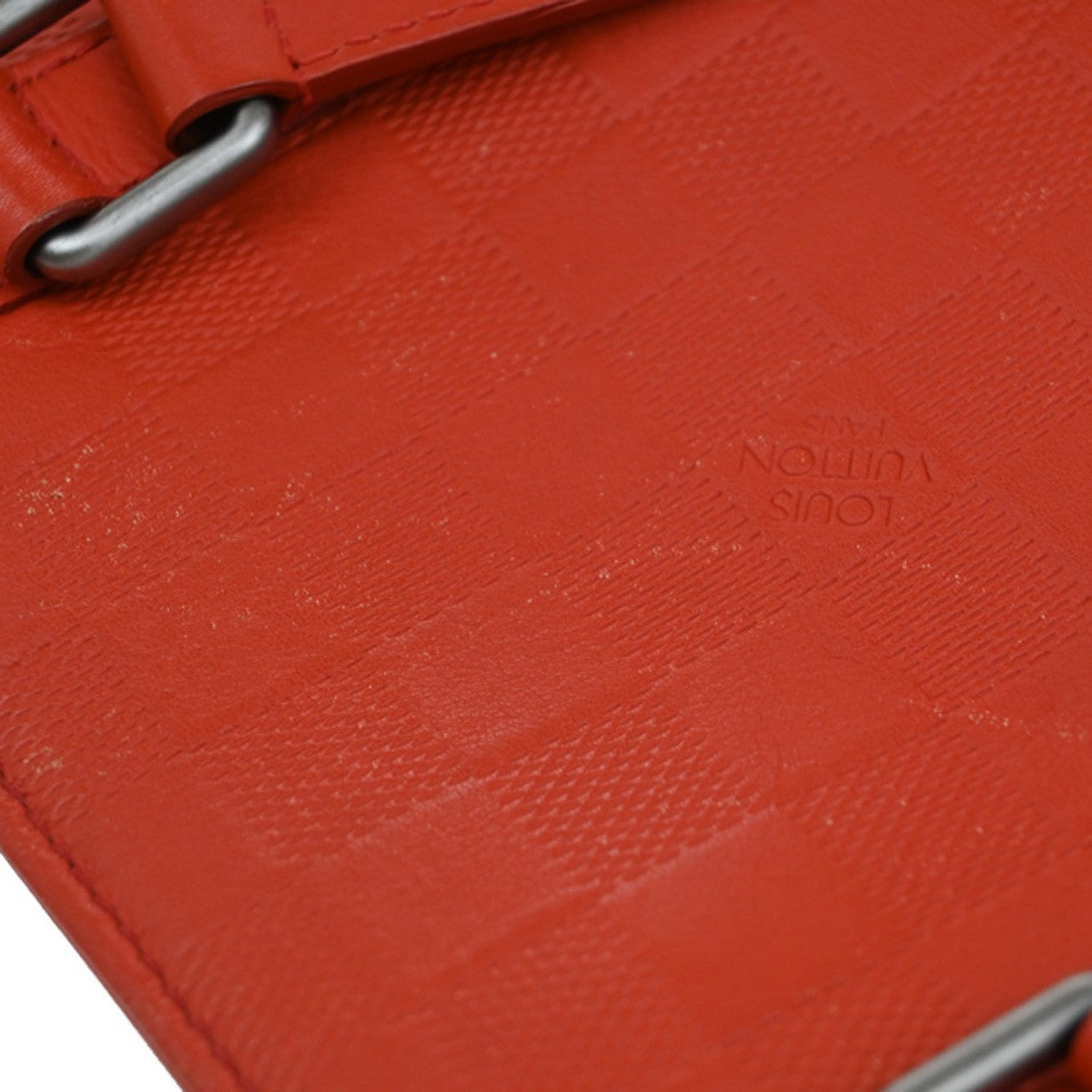 Louis Vuitton Tadao Handbag Damier Infini Leather