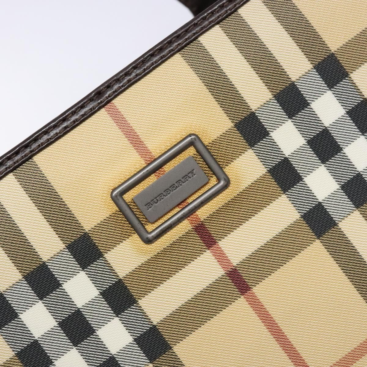 Burberry Vintage Tote Vintage Check Coated Canvas