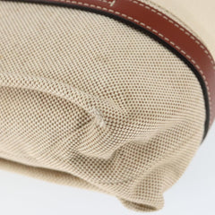 Chloe Woody Tote Canvas with Leather