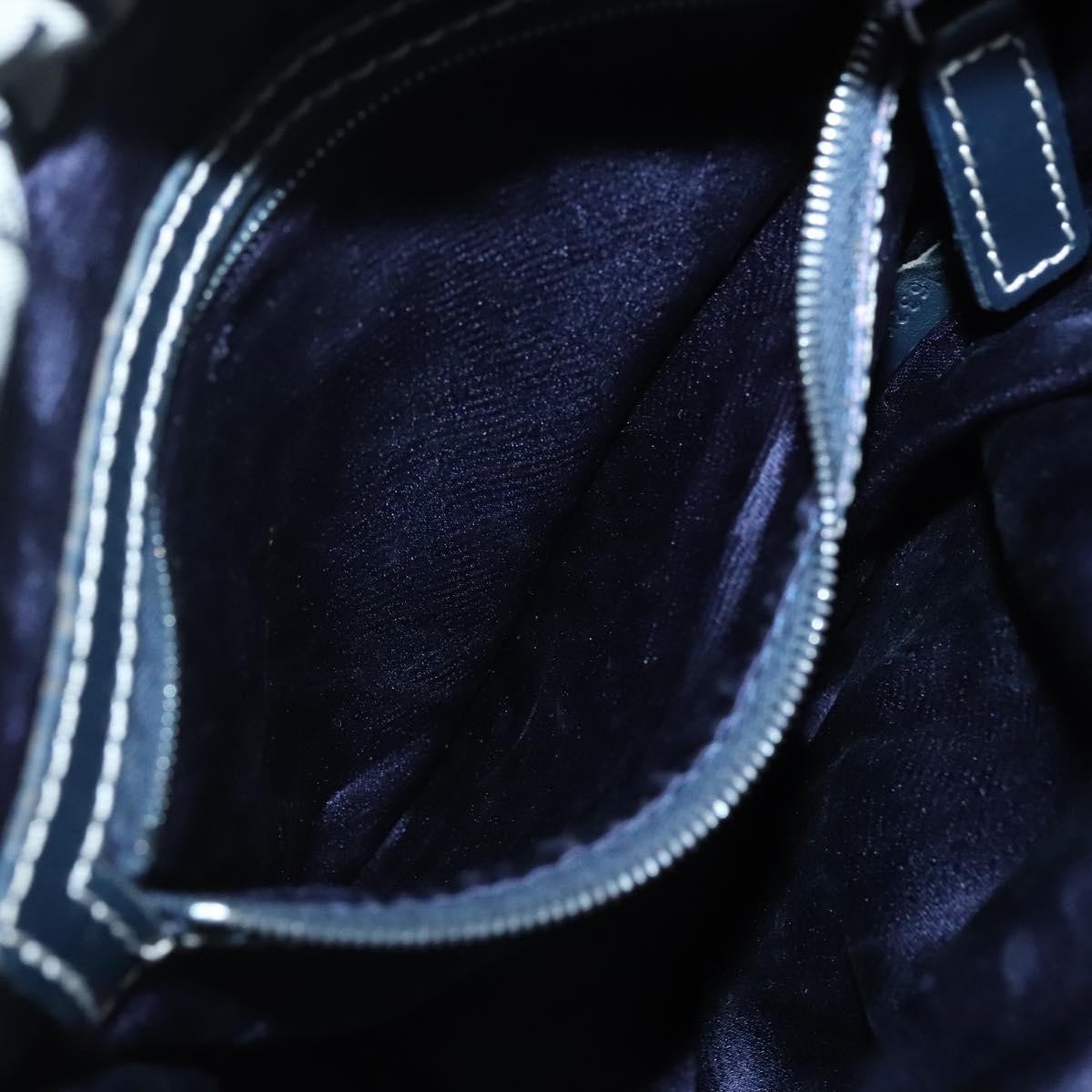 Fendi FF Logo Mon Tresor Bucket Bag Printed Shearling with Leather