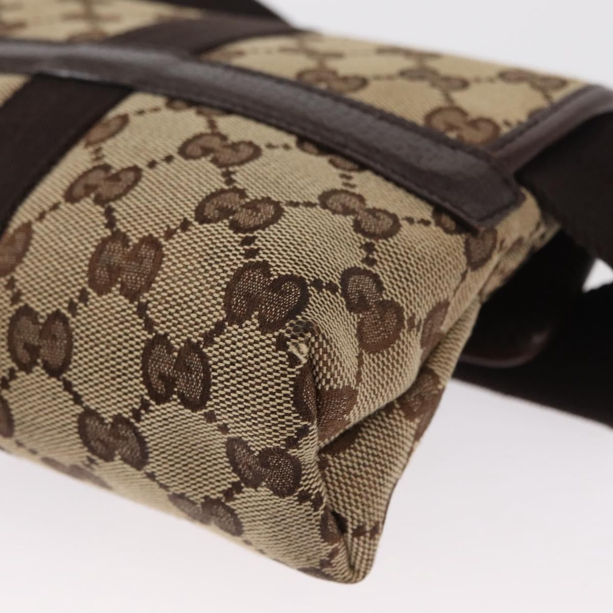 Gucci Buckle Belt Bag GG Canvas