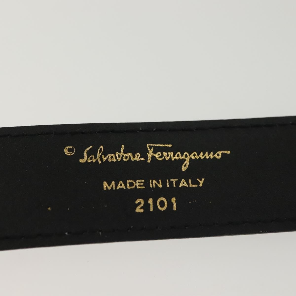 Salvatore Ferragamo Gancini Belt Leather