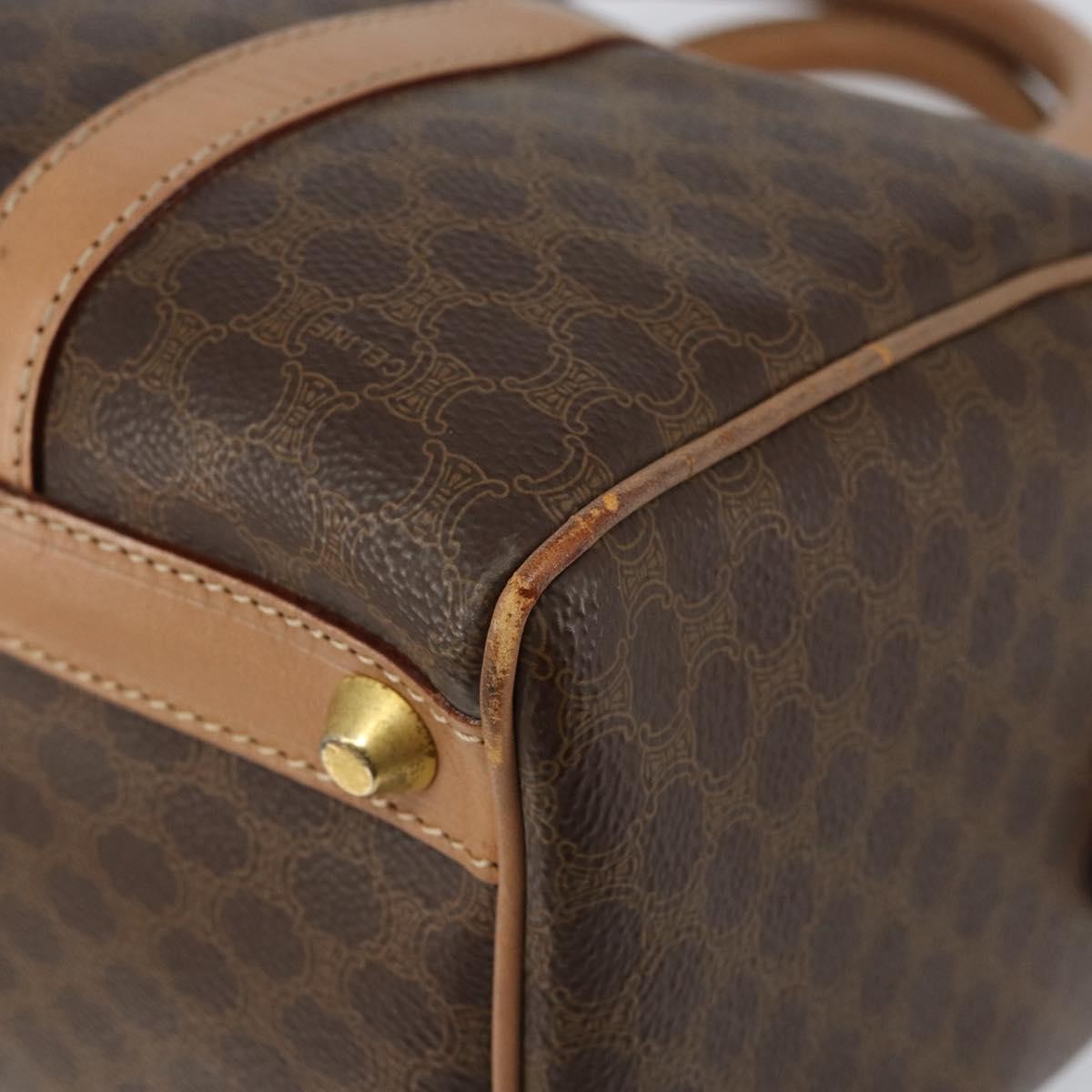 Celine Vintage Macadam Boston bag Canvas