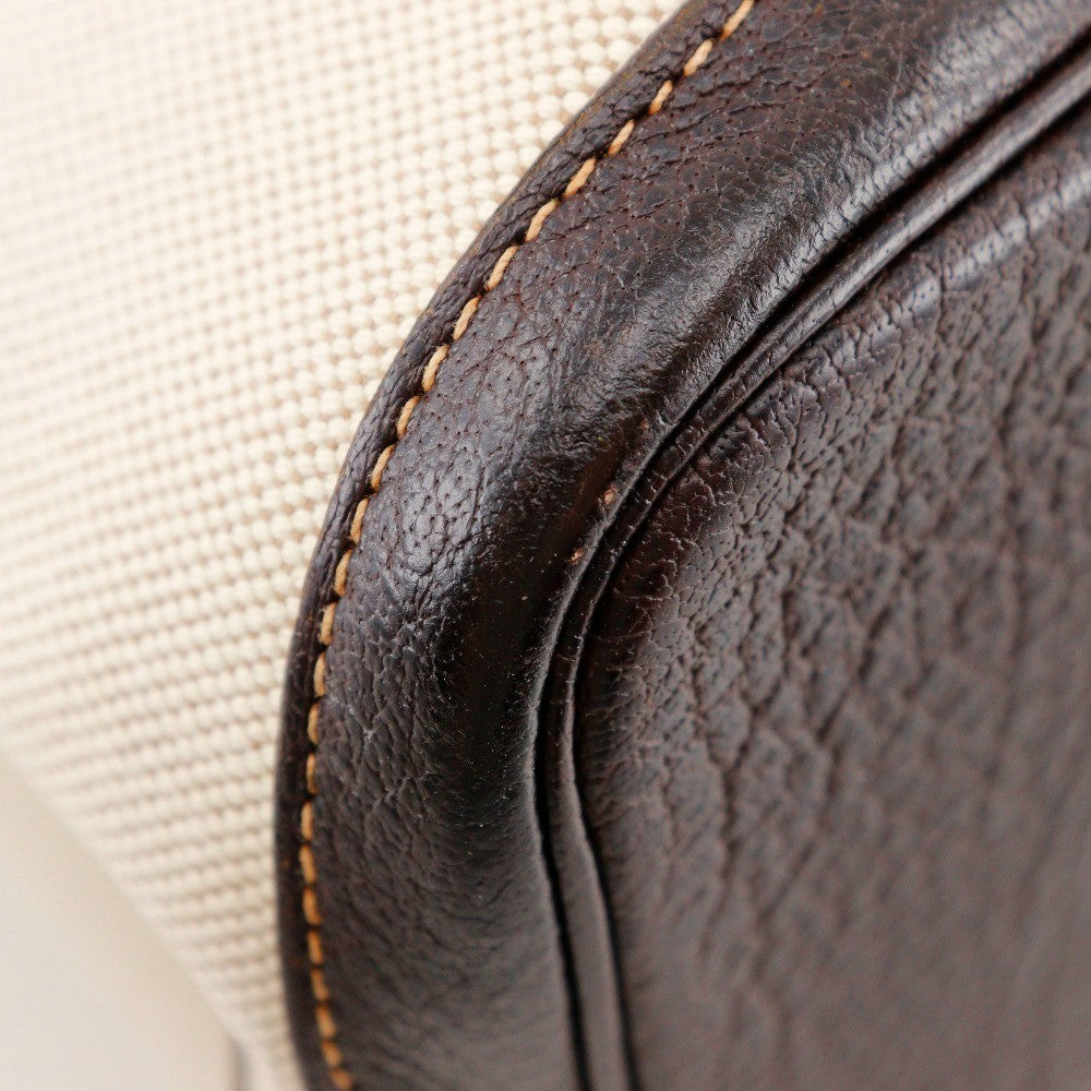 Hermes Garden Party Tote Toile and Leather