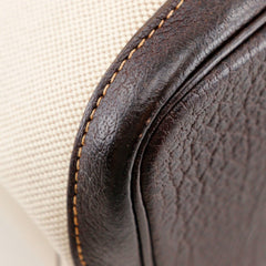 Hermes Garden Party Tote Toile and Leather