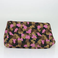 Prada Canapa Open Tote Canvas