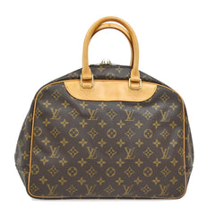 Louis Vuitton Deauville Handbag Monogram Canvas
