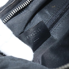 Gucci Vintage Zip Hobo GG Canvas and Leather