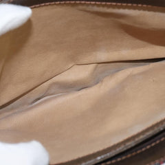 Gucci Ophidia Zip Shoulder Bag GG Coated Canvas