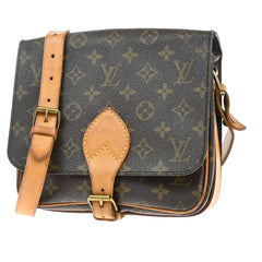 Louis Vuitton Cartouchiere Handbag Monogram Canvas