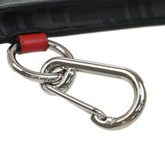 Fendi Charm Key Holder Zucca canvas