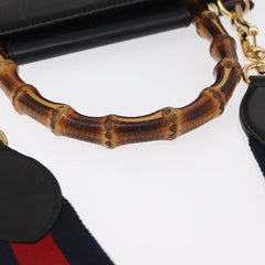 Gucci Nymphaea Top Handle Bag Leather