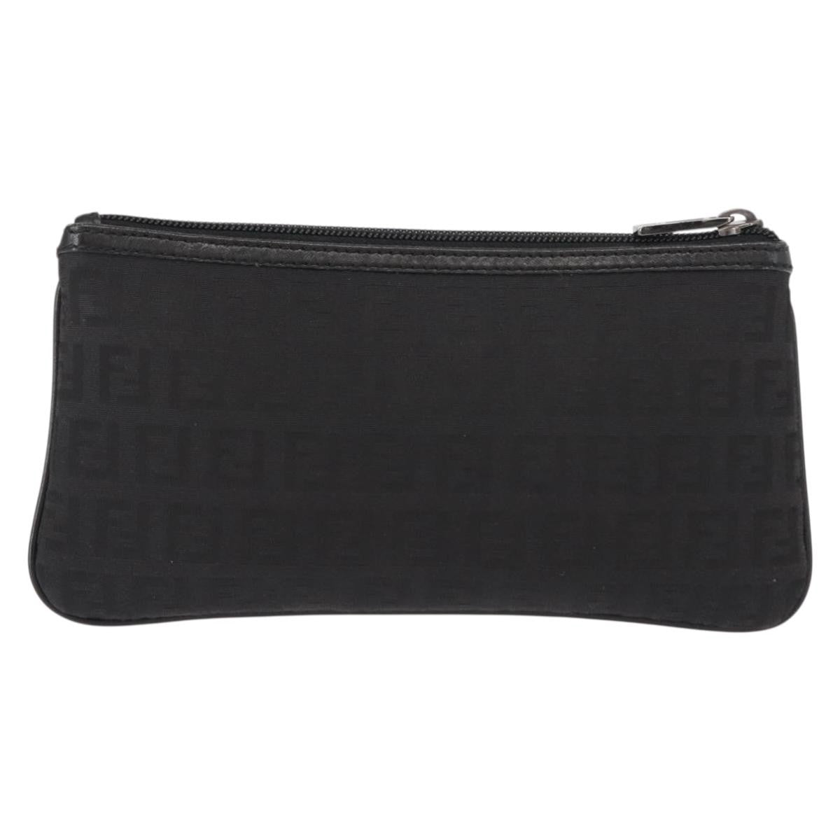 Fendi FF Logo Pouch Canvas