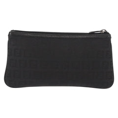 Fendi FF Logo Pouch Canvas