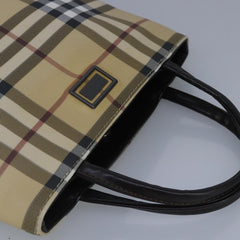 Burberry Nova Check Tote canvas check pattern