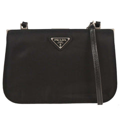 Prada Double Zip Crossbody Bag Tessuto