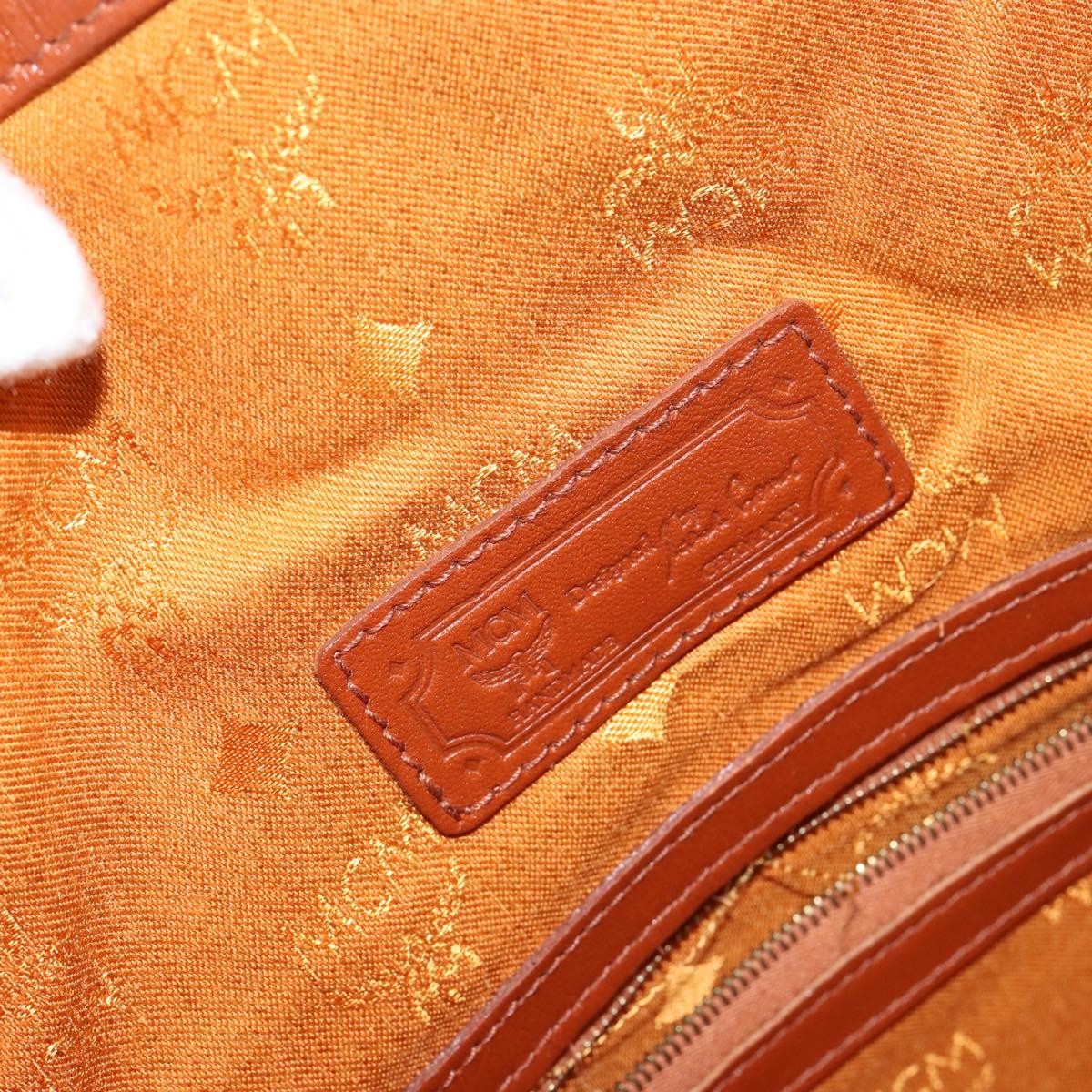 MCM Drawstring Shoulder Bag Leather