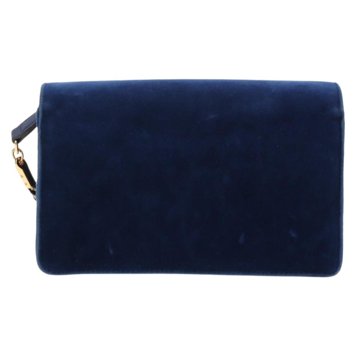 Gucci G Broadway Shoulder Bag Velvet with Crystals