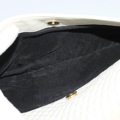 Bally Vintage Chain Shoulder Bag Quilted Leather