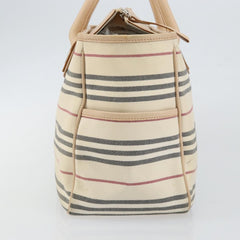 Burberry Nova Check Tote Canvas and Leather