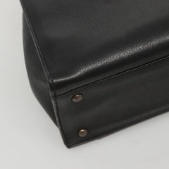 Chanel Vintage CC Front Pocket Tote Quilted Leather