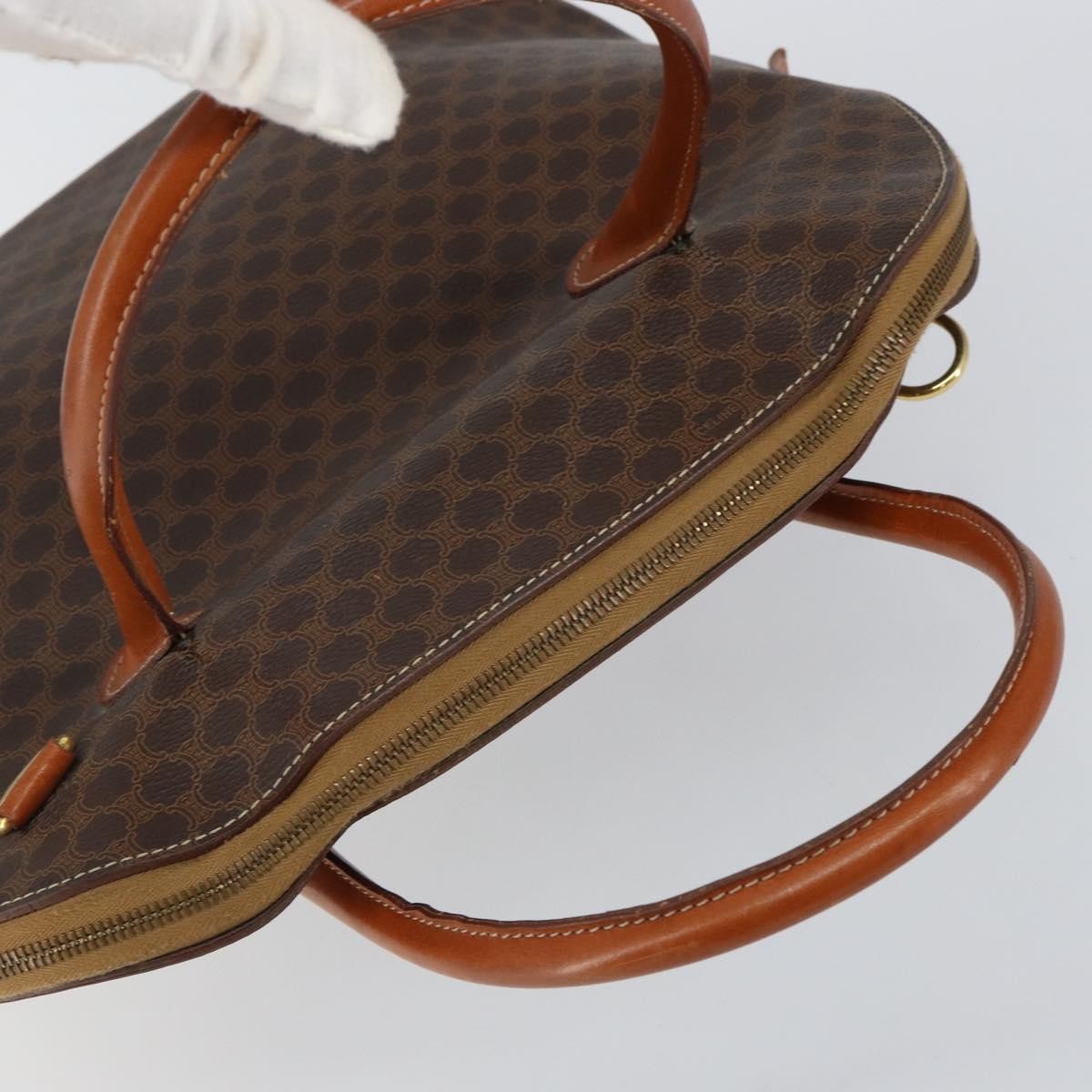 Celine Macadam Handbag Macadam with leather