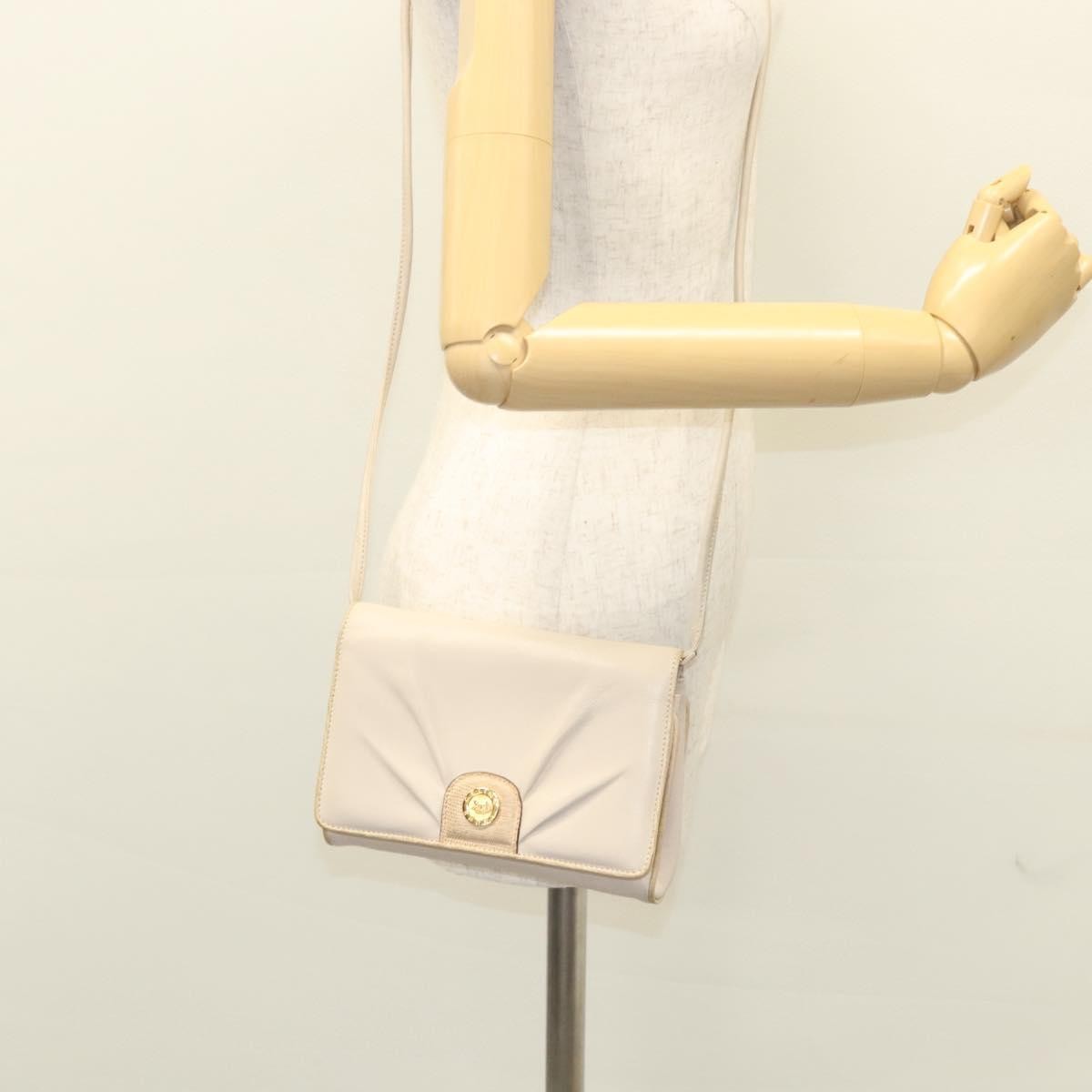 Celine Flap Shoulder Bag Leather