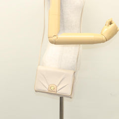 Celine Flap Shoulder Bag Leather