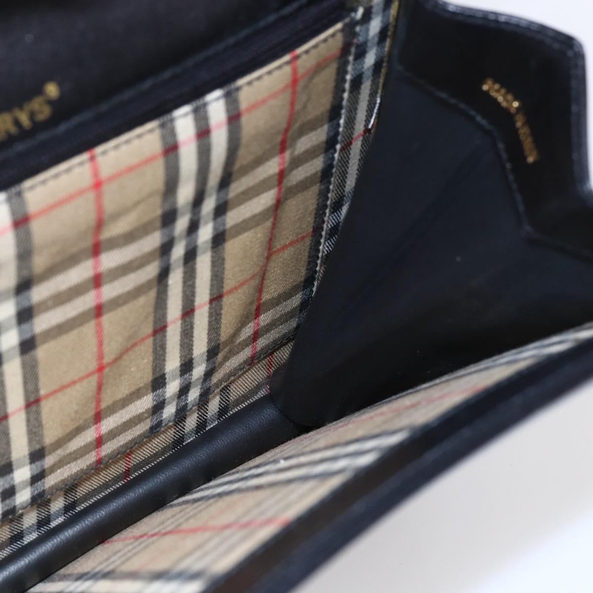 Burberry Vintage Shoulder Bag Leather