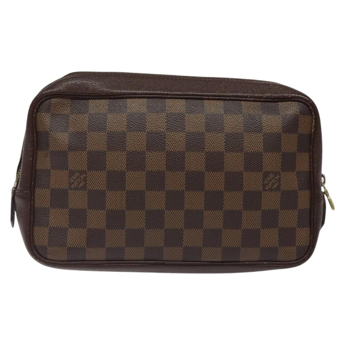 Louis Vuitton Trousse Toiletry Pouch Damier Canvas