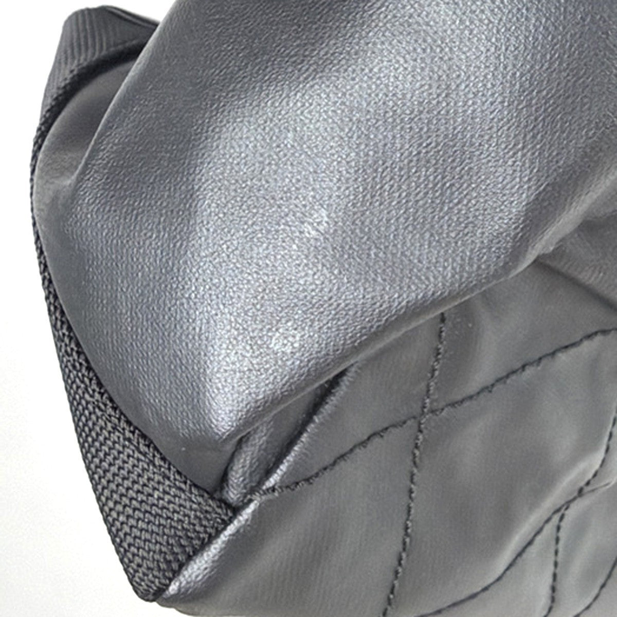 Chanel Biarritz Pocket Tote Quilted Coated Canvas