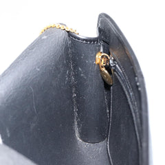 Christian Dior Vintage Honeycomb Flap Crossbody Bag Coated Canvas