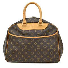 Louis Vuitton Deauville Handbag Monogram Canvas