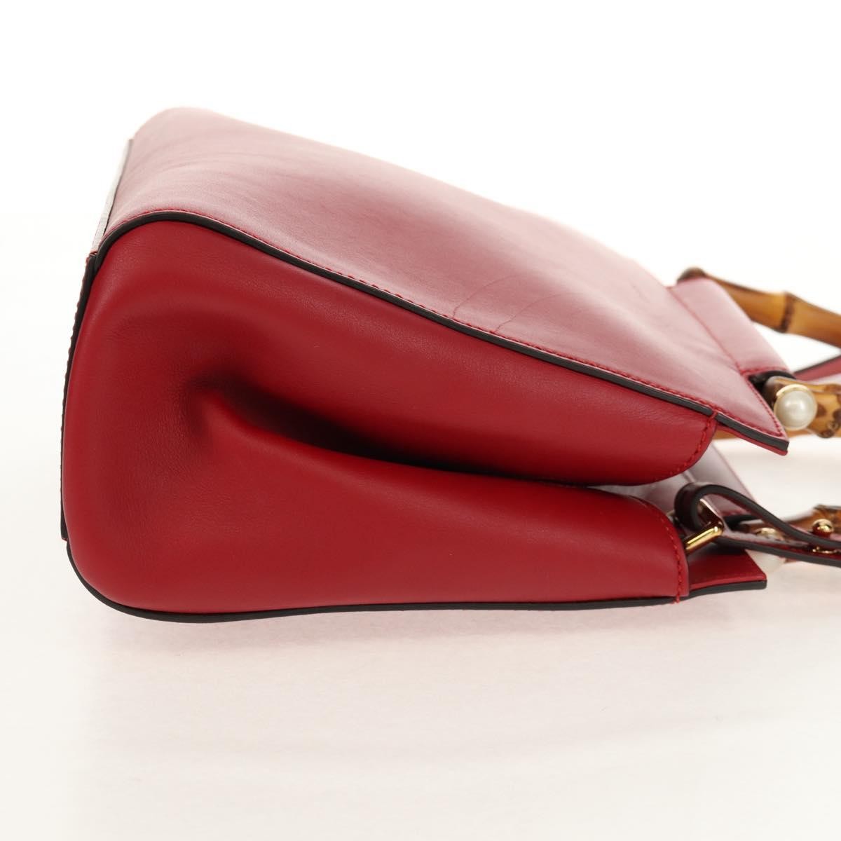 Gucci Nymphaea Top Handle Bag Leather