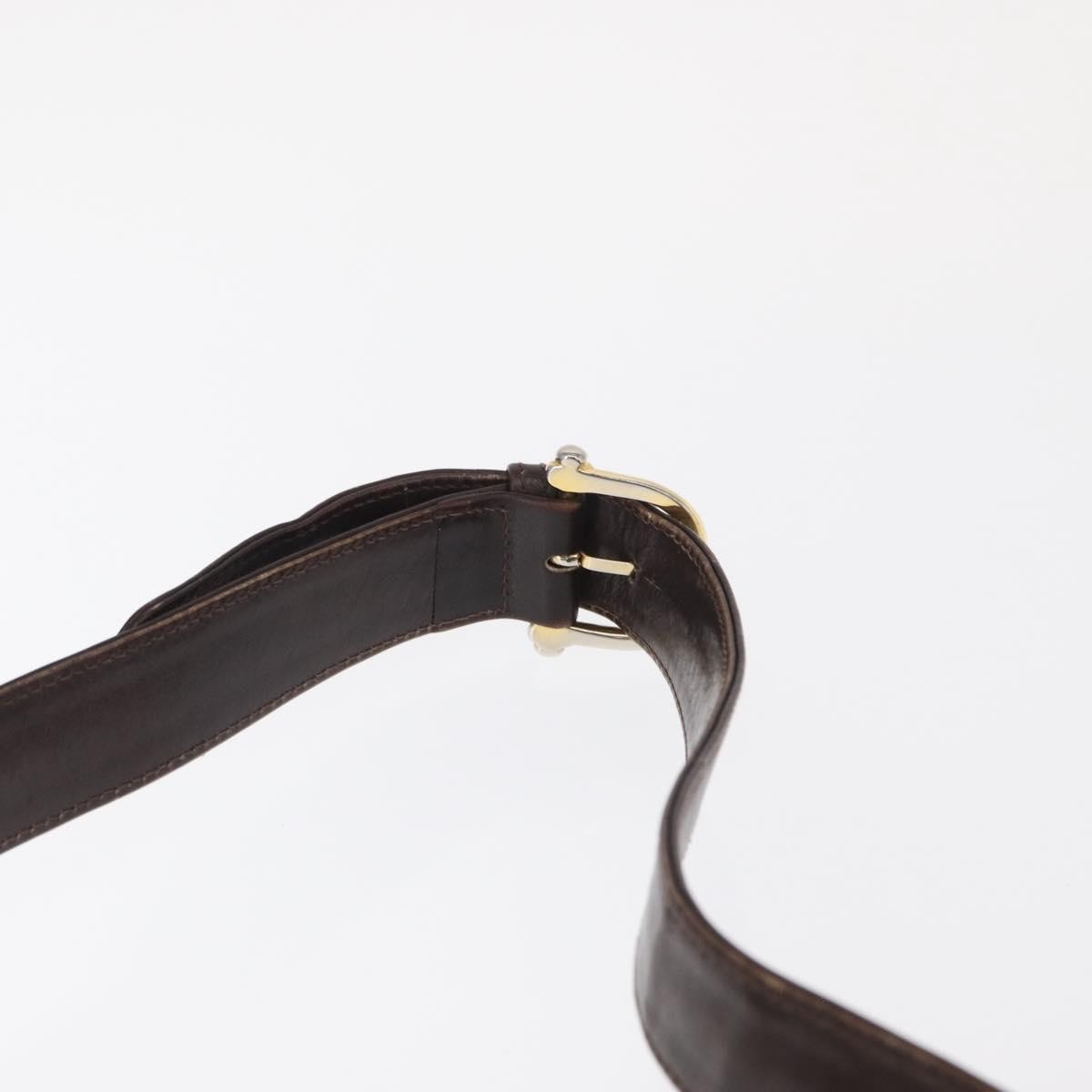 Celine Vintage C Sulky Horsebit Shoulder bag Canvas and Leather