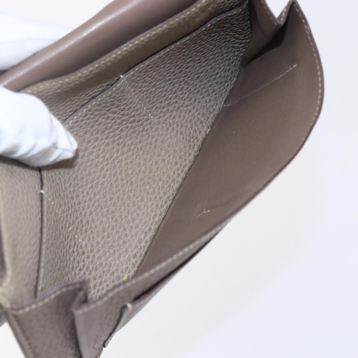 Hermes Dogon Duo Combined Wallet Leather