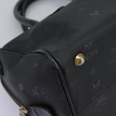 MCM Visetos logogramme Handbag Canvas and Leather