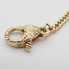 Gucci Interlocking G Pearl Drop Pendant Necklace Metal with Crystals and Faux Pearl