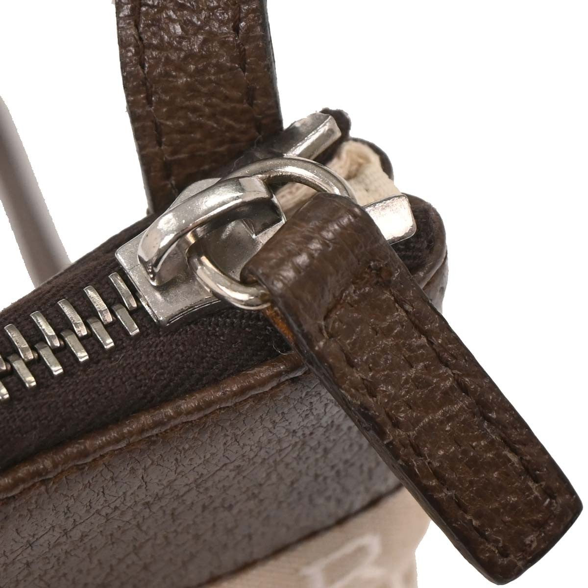 Bvlgari Logomania Shoulder Bag Canvas with Leather