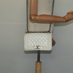 Chanel Boy Flap Bag Enamel
