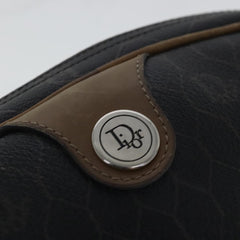 Christian Dior Vintage Honeycomb Shoulder Bag Canvas