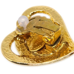 Chanel CC Heart Pendant Metal