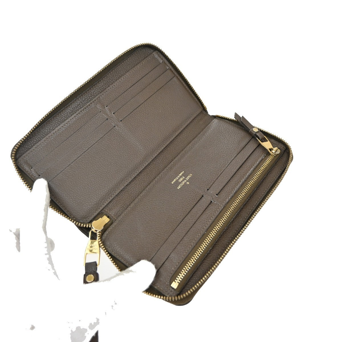 Louis Vuitton Zippy Wallet NM Leather Empreinte