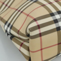 Burberry Top Handle Tote Nova Check Canvas